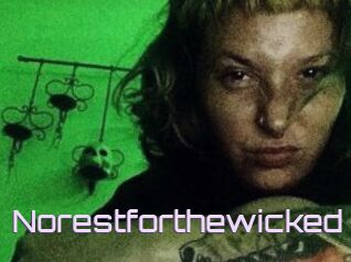 Norestforthewicked